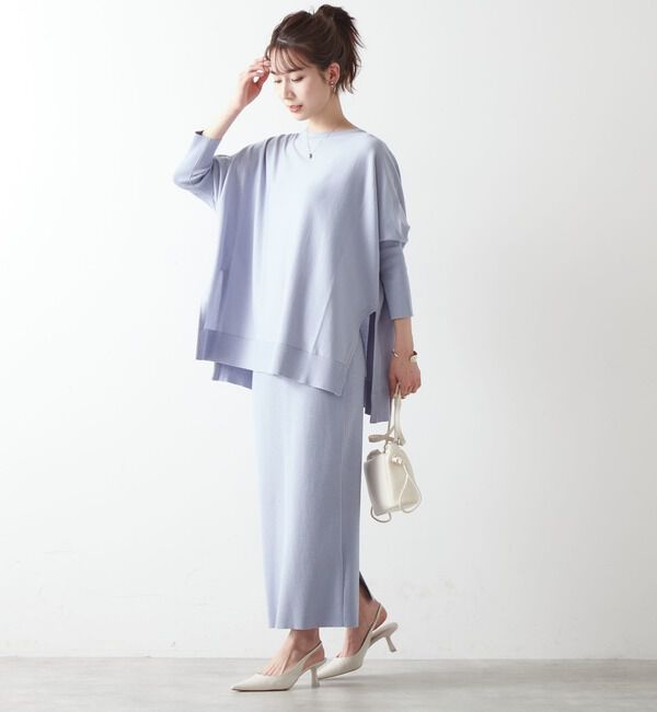 Liesse「リブニットスカート（セットアップ対応可）」|スカート|