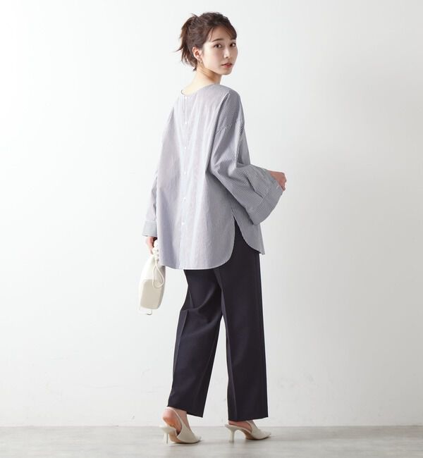 Liesse「オックスハイウエストパンツ（セットアップ対応可）」|その他|