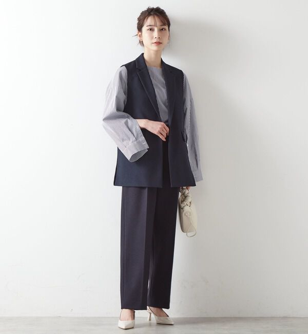 Liesse「オックスハイウエストパンツ（セットアップ対応可）」|その他|