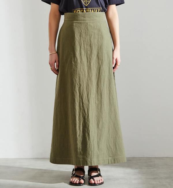 Liesse「Aラインロングスカート（セットアップ対応可）」|スカート|