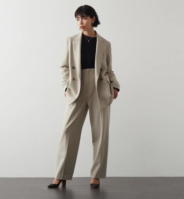 Liesse「タックゆるパンツ（セットアップ対応可）」|その他|