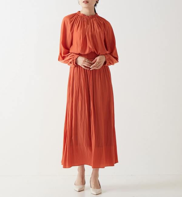 Liesse「ギャザーネックブラウス」|シャツ・ブラウス|