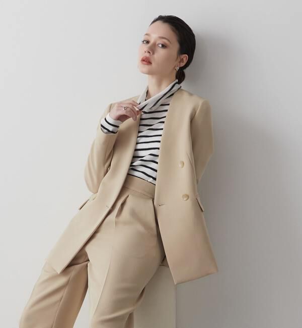 Liesse「ノーカラージャケット」|ノーカラージャケット|