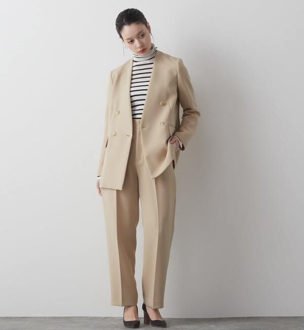 Liesse「ノーカラージャケット」|ノーカラージャケット|