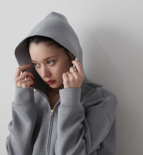 Liesse「ダンボールニットパーカー」|パーカー|