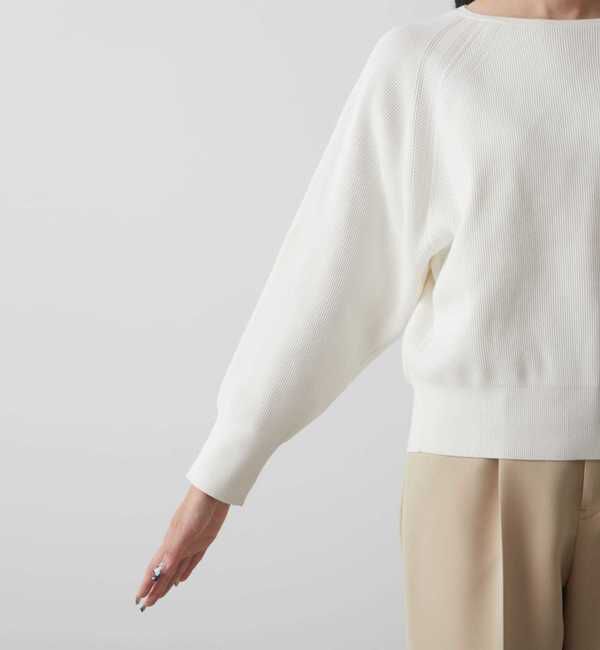 Liesse「片畔ニットプルオーバー」|ニット・セーター|