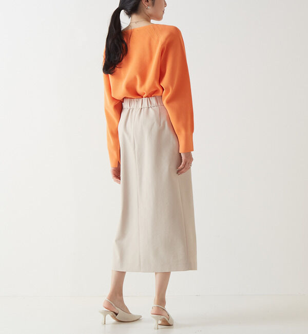 Liesse「片畔ニットプルオーバー」|ニット・セーター|