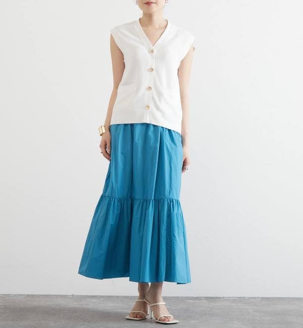 Liesse「V開きニットベスト」|ベスト・ジレ|