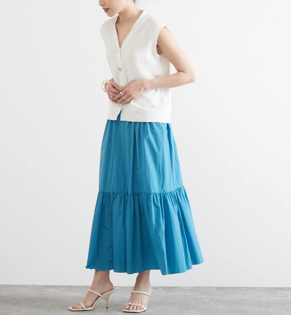 Liesse「V開きニットベスト」|ベスト・ジレ|