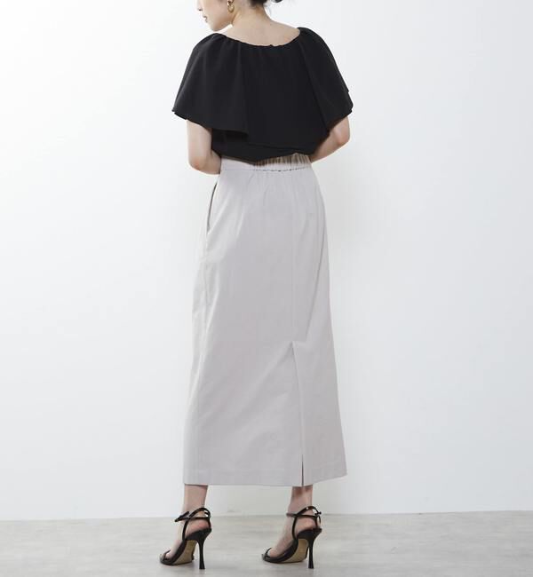 Liesse「ケープカラーブラウス」|シャツ・ブラウス|