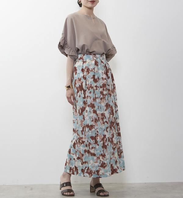 Liesse「カラーペイントスカート」|スカート|