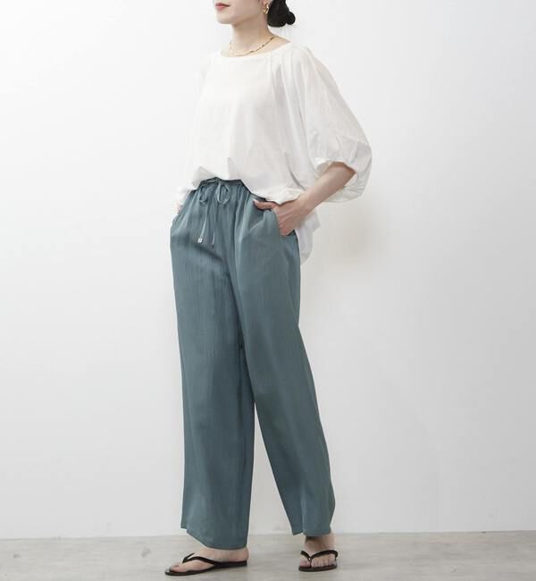 Liesse「ドロストワイドパンツ（セットアップ対応）」|その他|