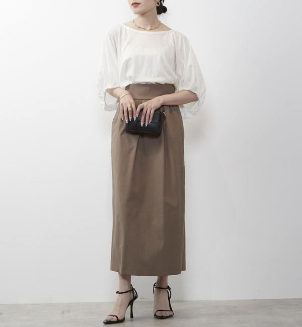 Liesse「ギャザードルマンブラウス」|Tシャツ・カットソー|