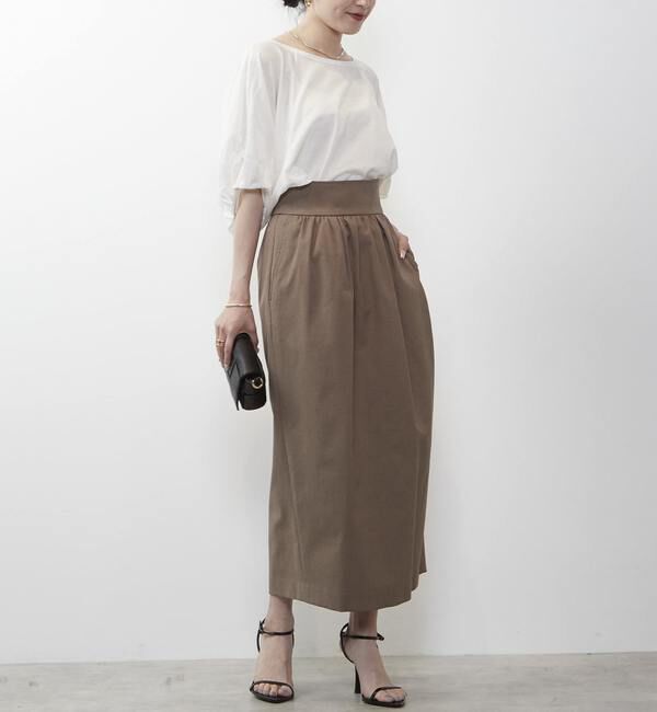 Liesse「ギャザードルマンブラウス」|Tシャツ・カットソー|