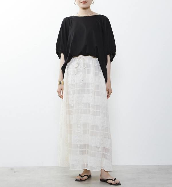 Liesse「ギャザードルマンブラウス」|Tシャツ・カットソー|