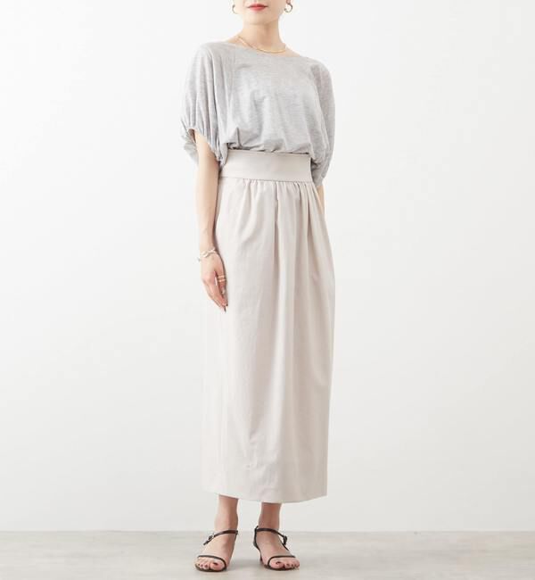 Liesse「ギャザードルマンブラウス」|Tシャツ・カットソー|