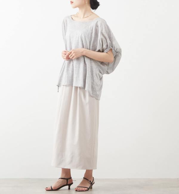 Liesse「ギャザードルマンブラウス」|Tシャツ・カットソー|