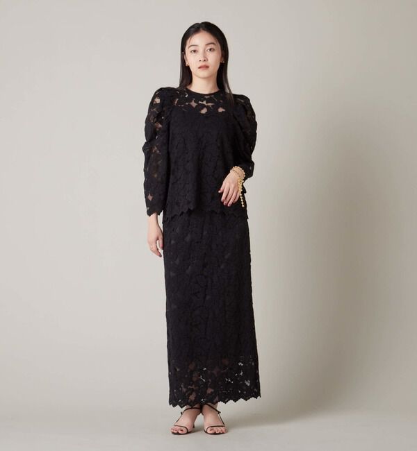 Liesse「レースブラウス（セットアップ対応）」|シャツ・ブラウス|