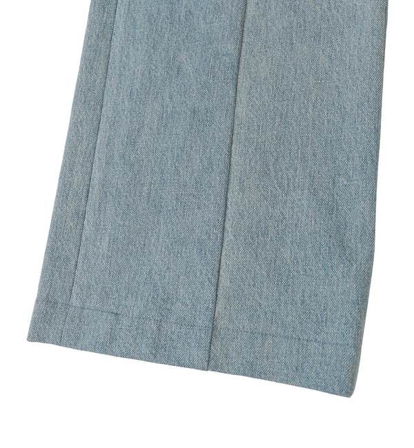 SOFFITTO「【KURO/クロ】Patchwork-inspired denim pants」|デニム|