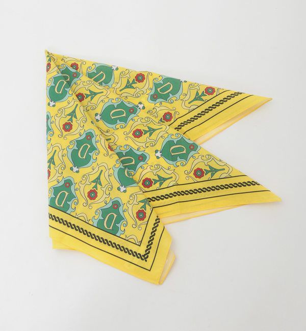 SOFFITTO「【Drole De Monsieur/ドロールドムッシュ】DBA005-CO128」|バンダナ・スカーフ|イエロー