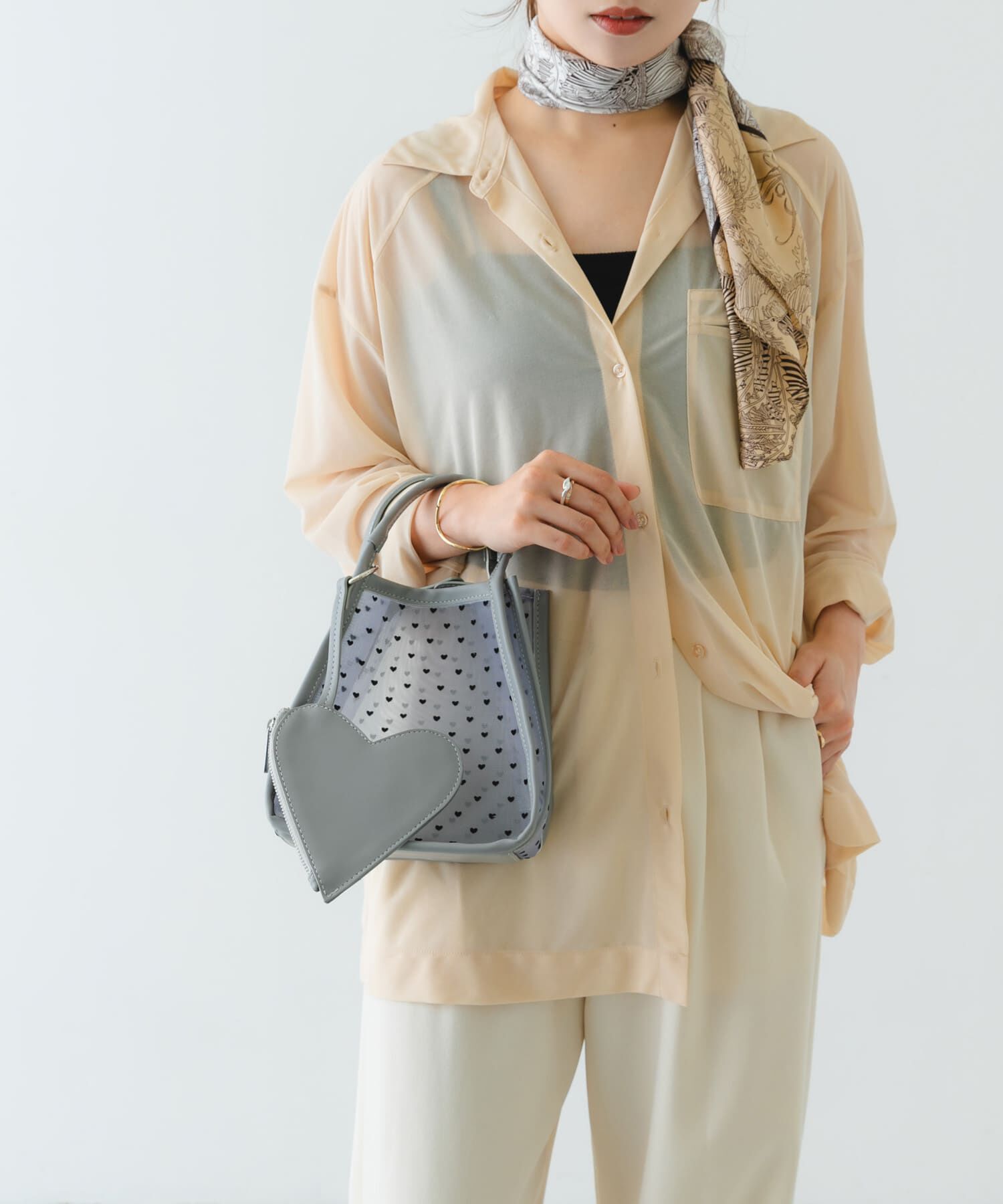 RODE SKO「ハートシアーハンドバッグ」|ハンドバッグ|