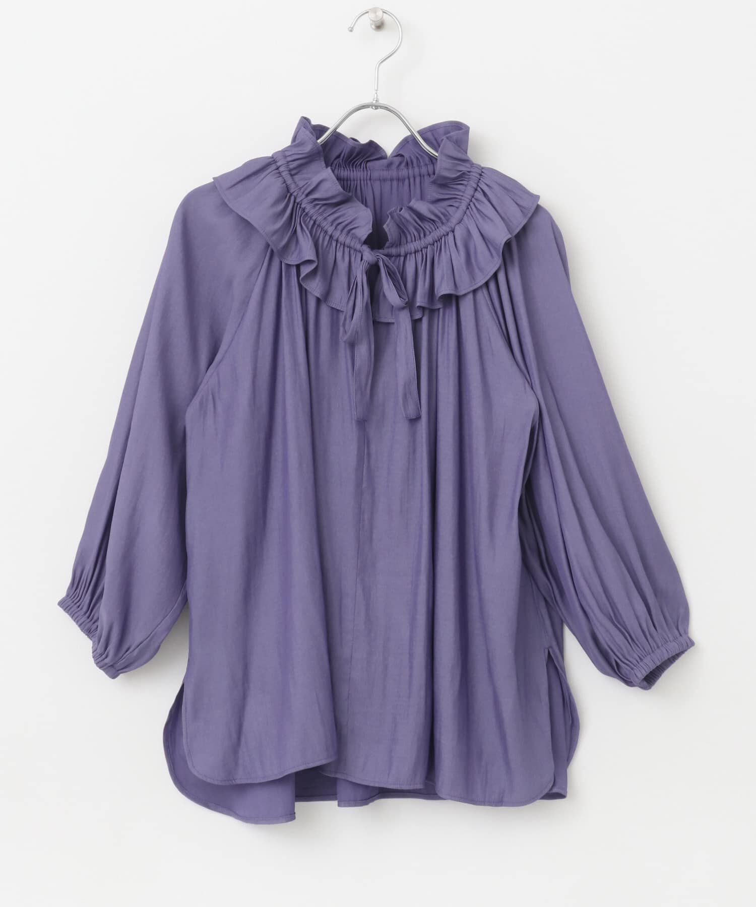 URBAN RESEARCH ROSSO「フリルギャザーブラウス」|シャツ・ブラウス|