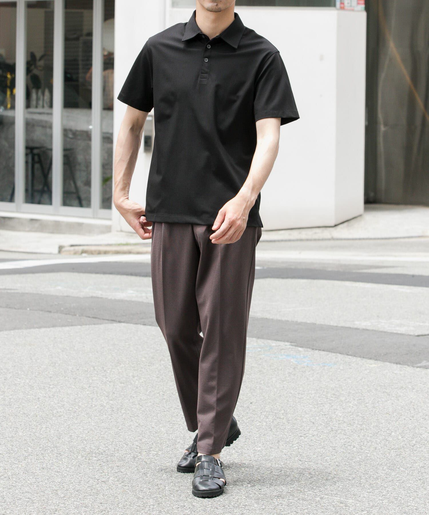 URBAN RESEARCH ROSSO「『XLサイズあり』ハイパフォーマンスコンフォートポロシャツ」|ポロシャツ|