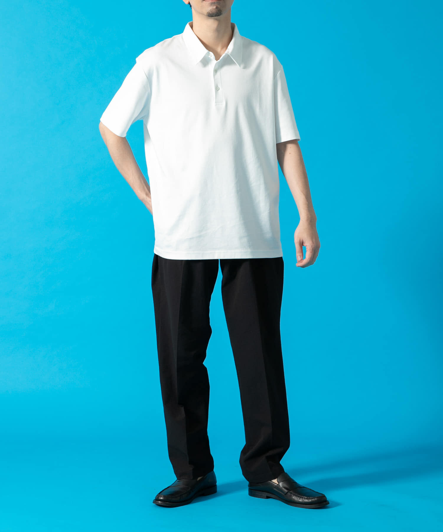 URBAN RESEARCH ROSSO「『XLサイズあり』『UR TECH』防汚加工リラックス半袖ポロシャツ」|ポロシャツ|