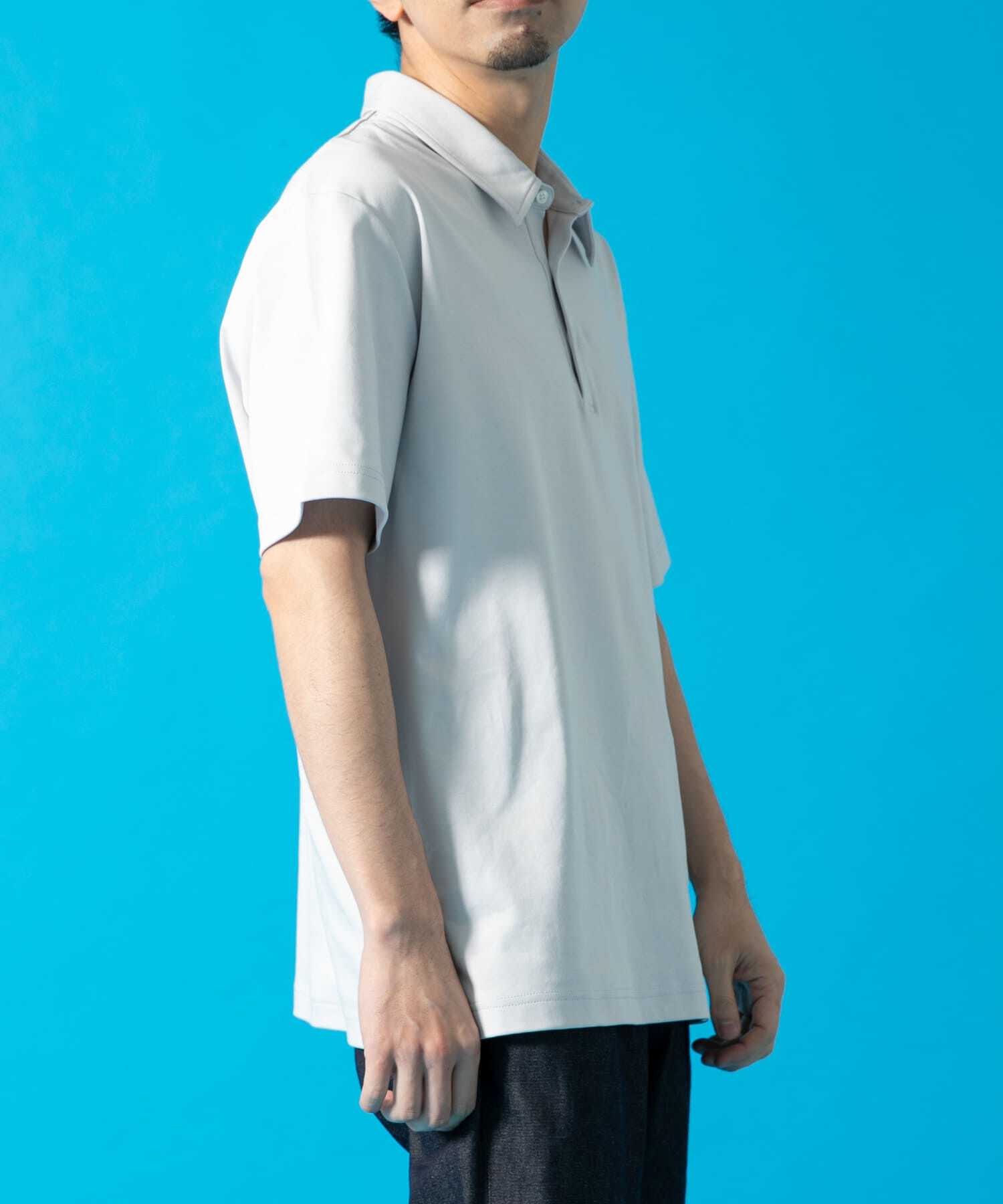 URBAN RESEARCH ROSSO「『XLサイズあり』『UR TECH』防汚加工リラックス半袖ポロシャツ」|ポロシャツ|