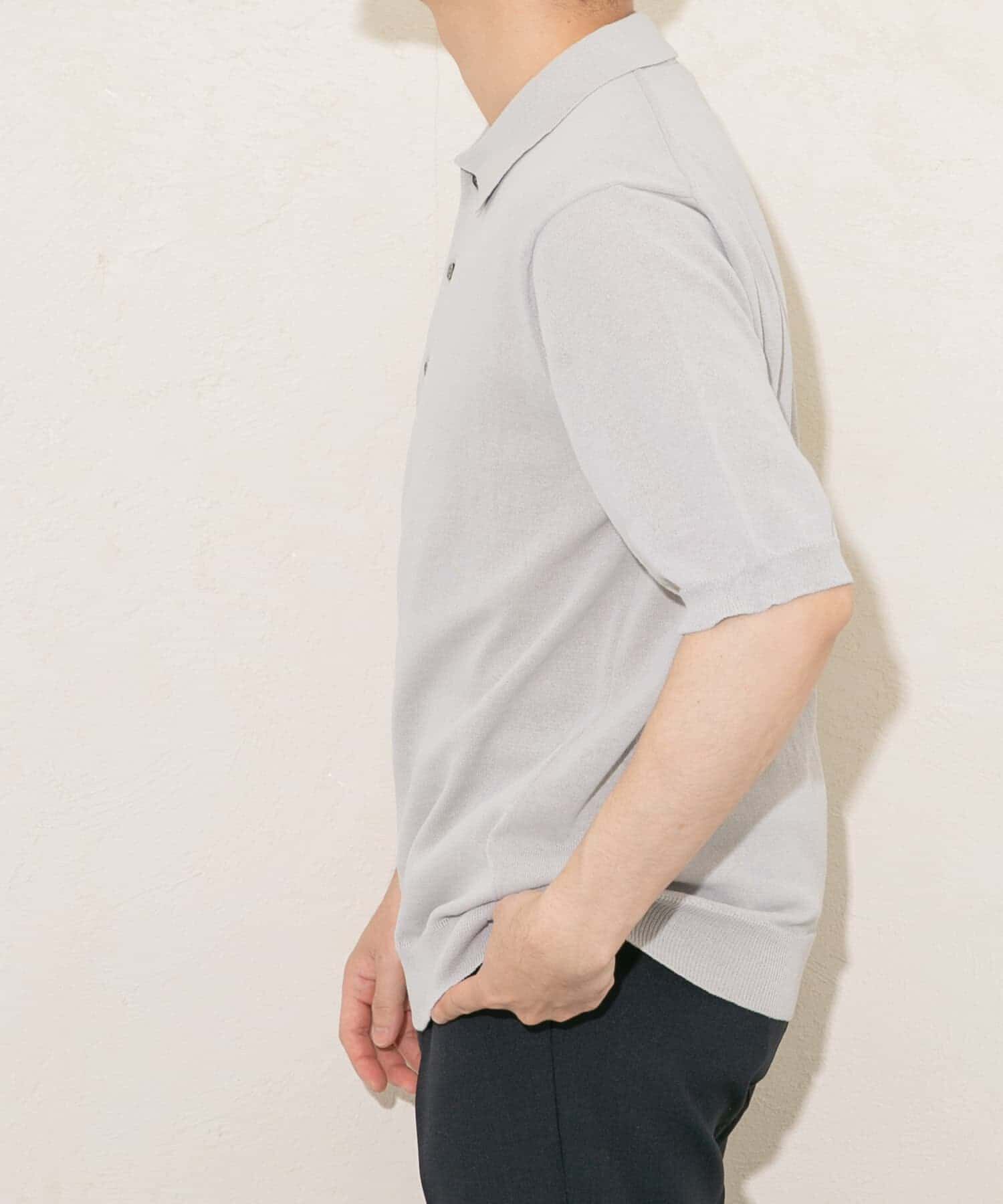 URBAN RESEARCH ROSSO「『UR TECH ひやサラクール』AIRDRY半袖ニットポロ」|ポロシャツ|