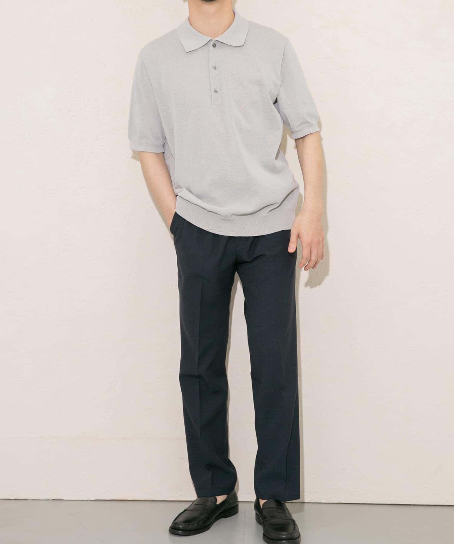 URBAN RESEARCH ROSSO「『UR TECH ひやサラクール』AIRDRY半袖ニットポロ」|ポロシャツ|