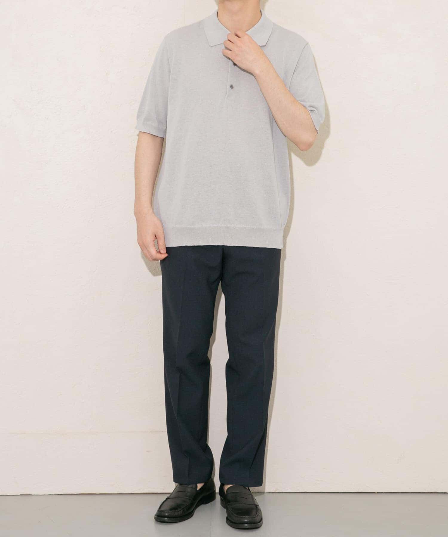 URBAN RESEARCH ROSSO「『UR TECH ひやサラクール』AIRDRY半袖ニットポロ」|ポロシャツ|