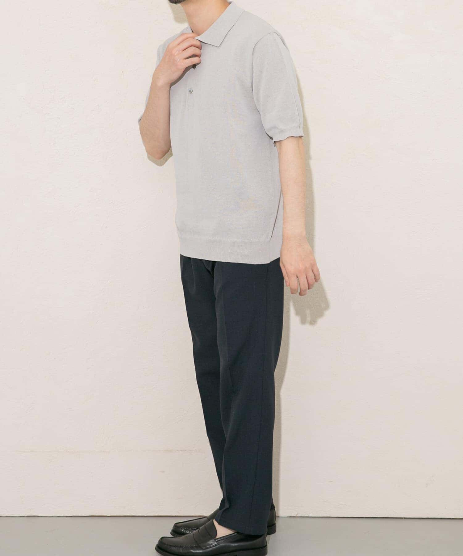 URBAN RESEARCH ROSSO「『UR TECH ひやサラクール』AIRDRY半袖ニットポロ」|ポロシャツ|