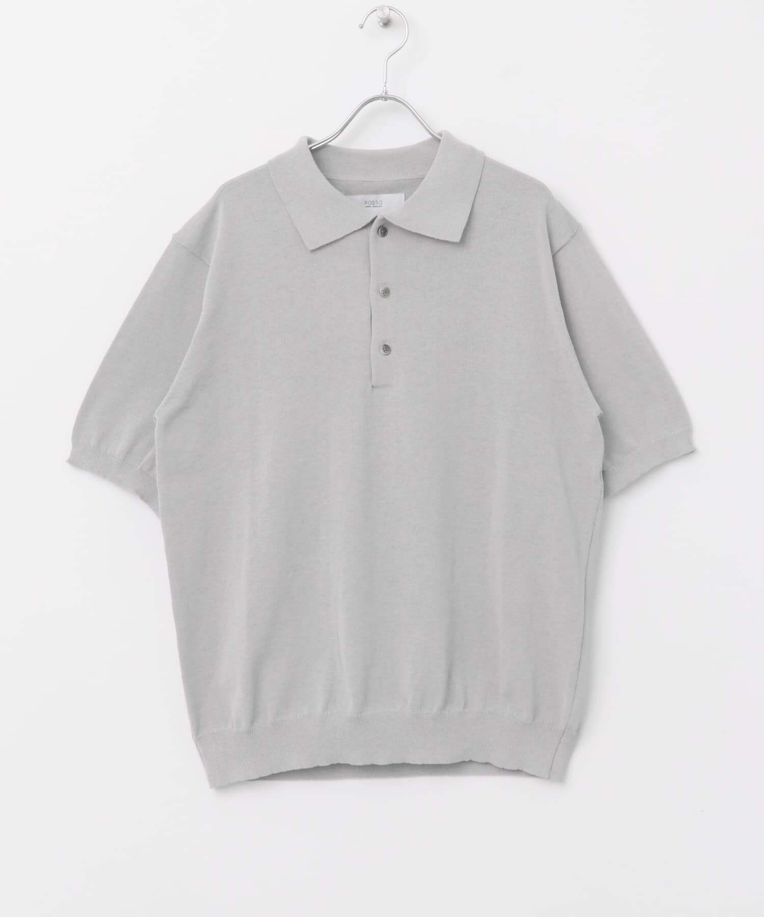 URBAN RESEARCH ROSSO「『UR TECH ひやサラクール』AIRDRY半袖ニットポロ」|ポロシャツ|