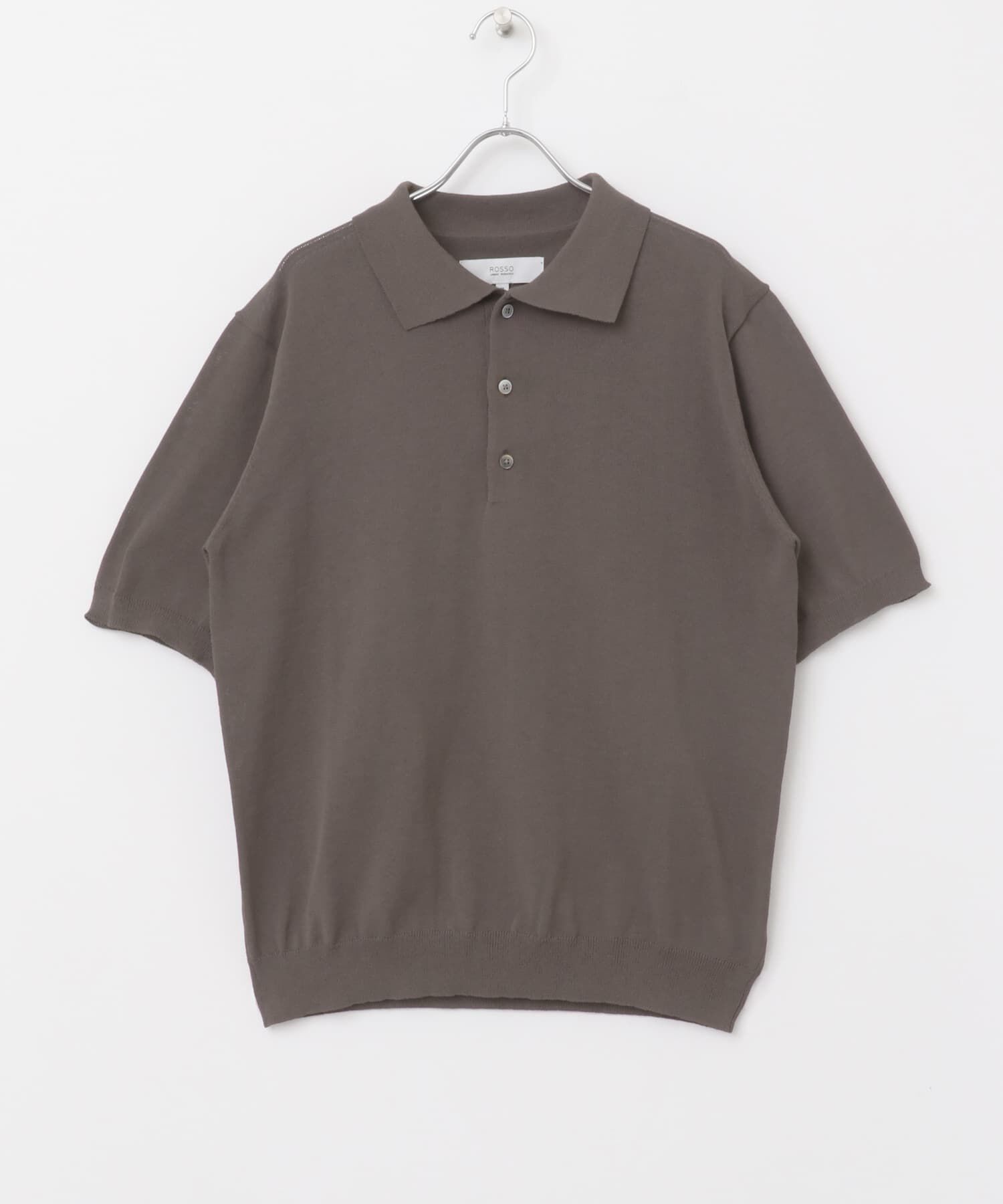 URBAN RESEARCH ROSSO「『UR TECH ひやサラクール』AIRDRY半袖ニットポロ」|ポロシャツ|