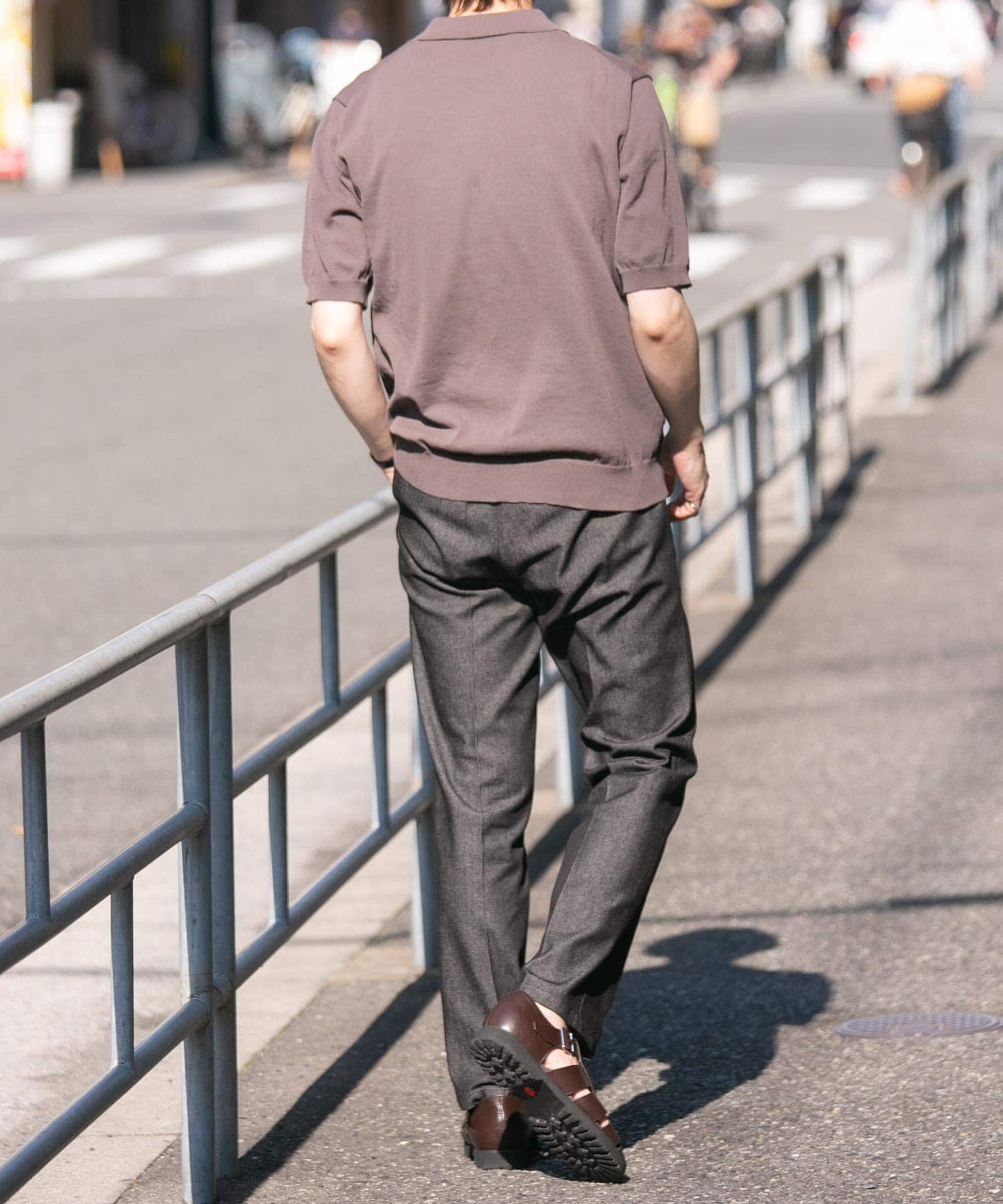 URBAN RESEARCH ROSSO「『UR TECH ひやサラクール』AIRDRY半袖ニットポロ」|ポロシャツ|