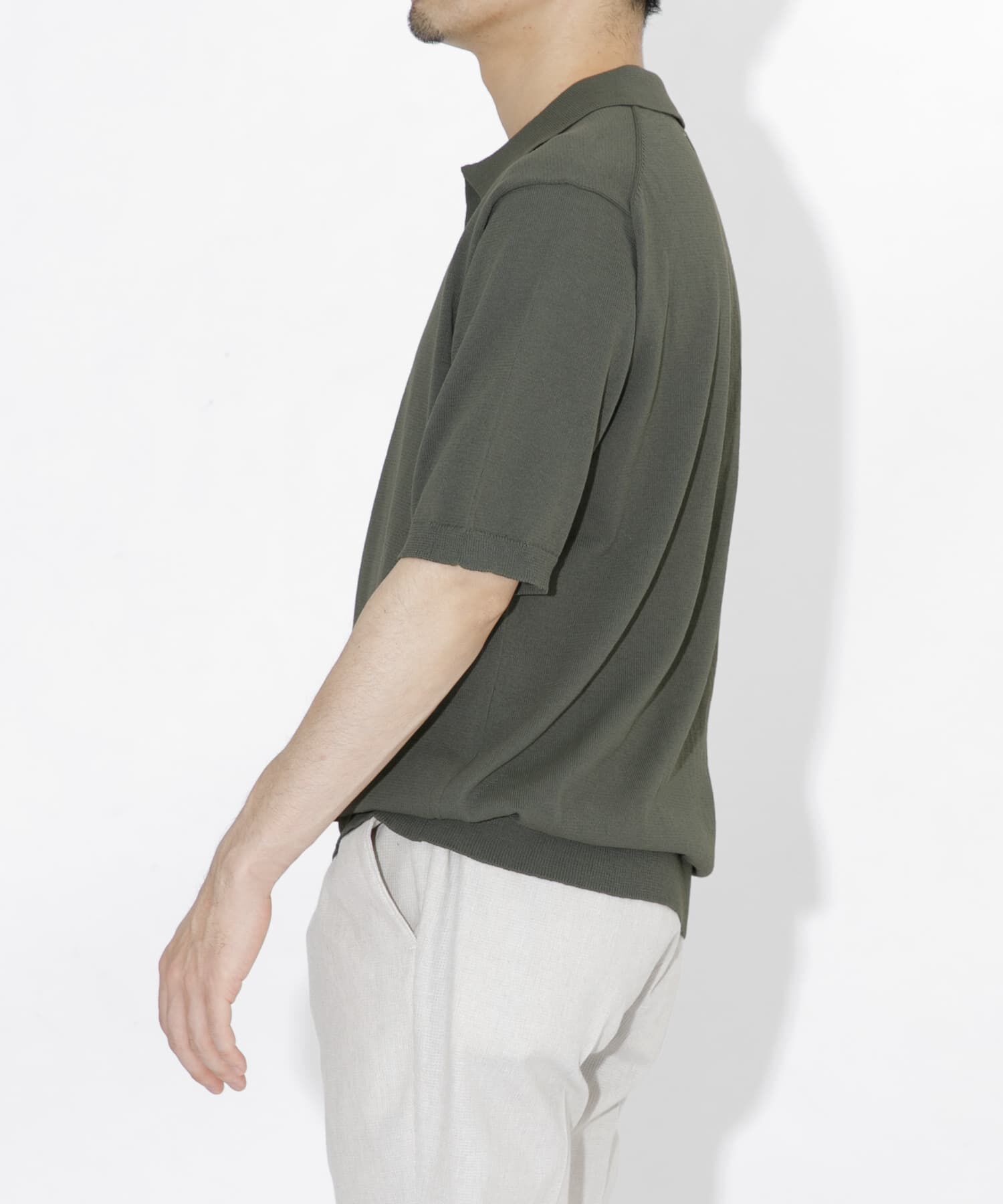 URBAN RESEARCH ROSSO「『UR TECH ひやサラクール』AIRDRY半袖ニットポロ」|ポロシャツ|