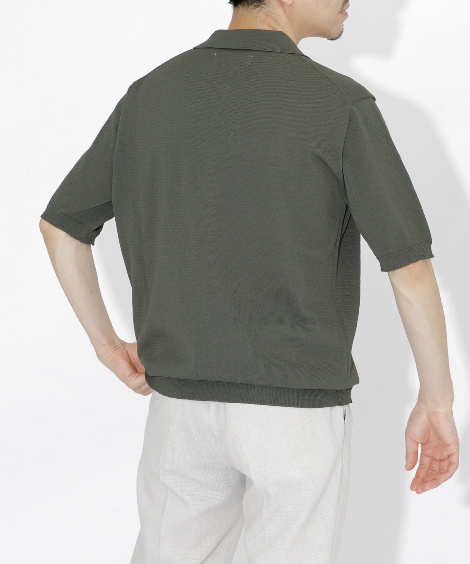 URBAN RESEARCH ROSSO「『UR TECH ひやサラクール』AIRDRY半袖ニットポロ」|ポロシャツ|