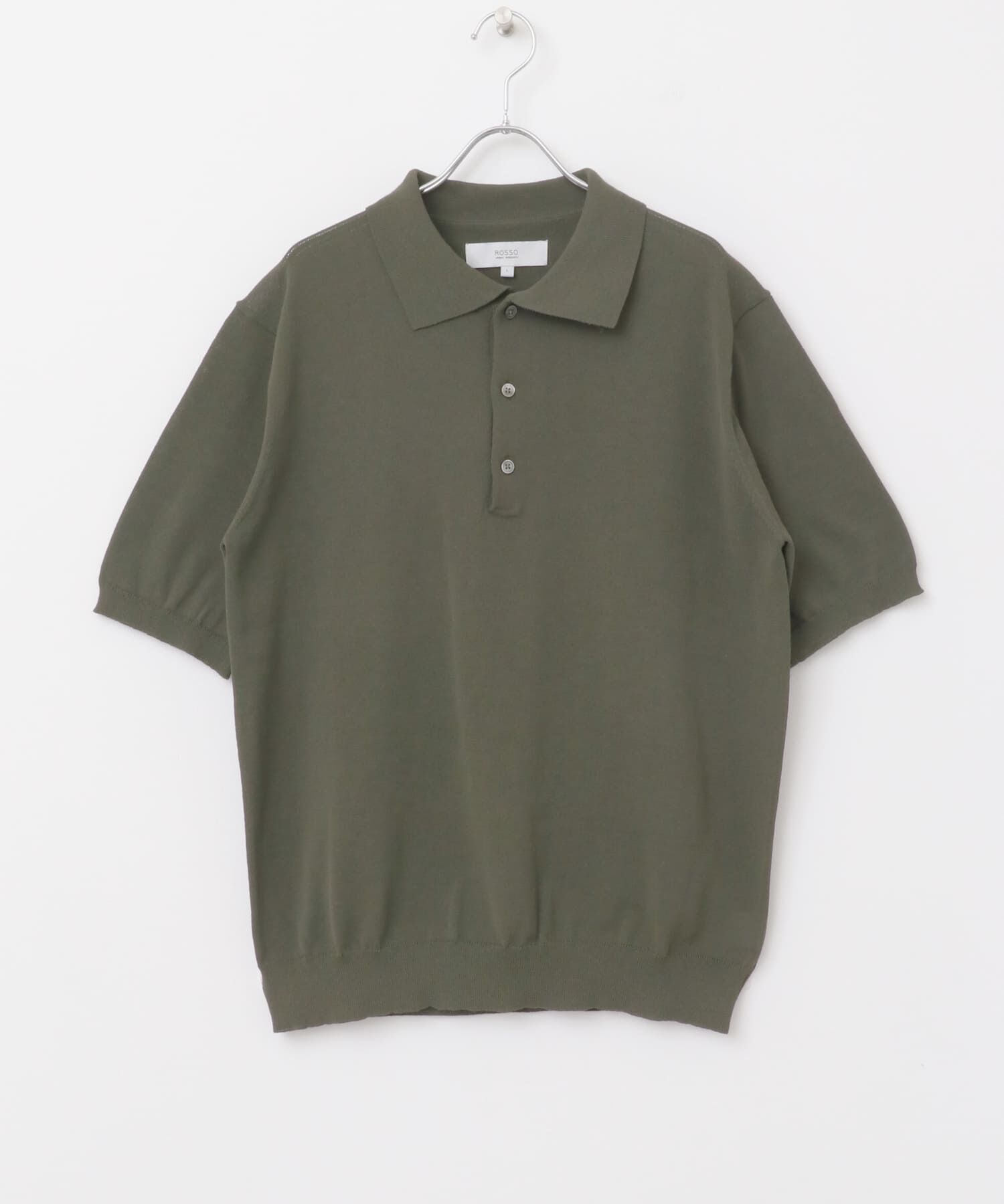 URBAN RESEARCH ROSSO「『UR TECH ひやサラクール』AIRDRY半袖ニットポロ」|ポロシャツ|