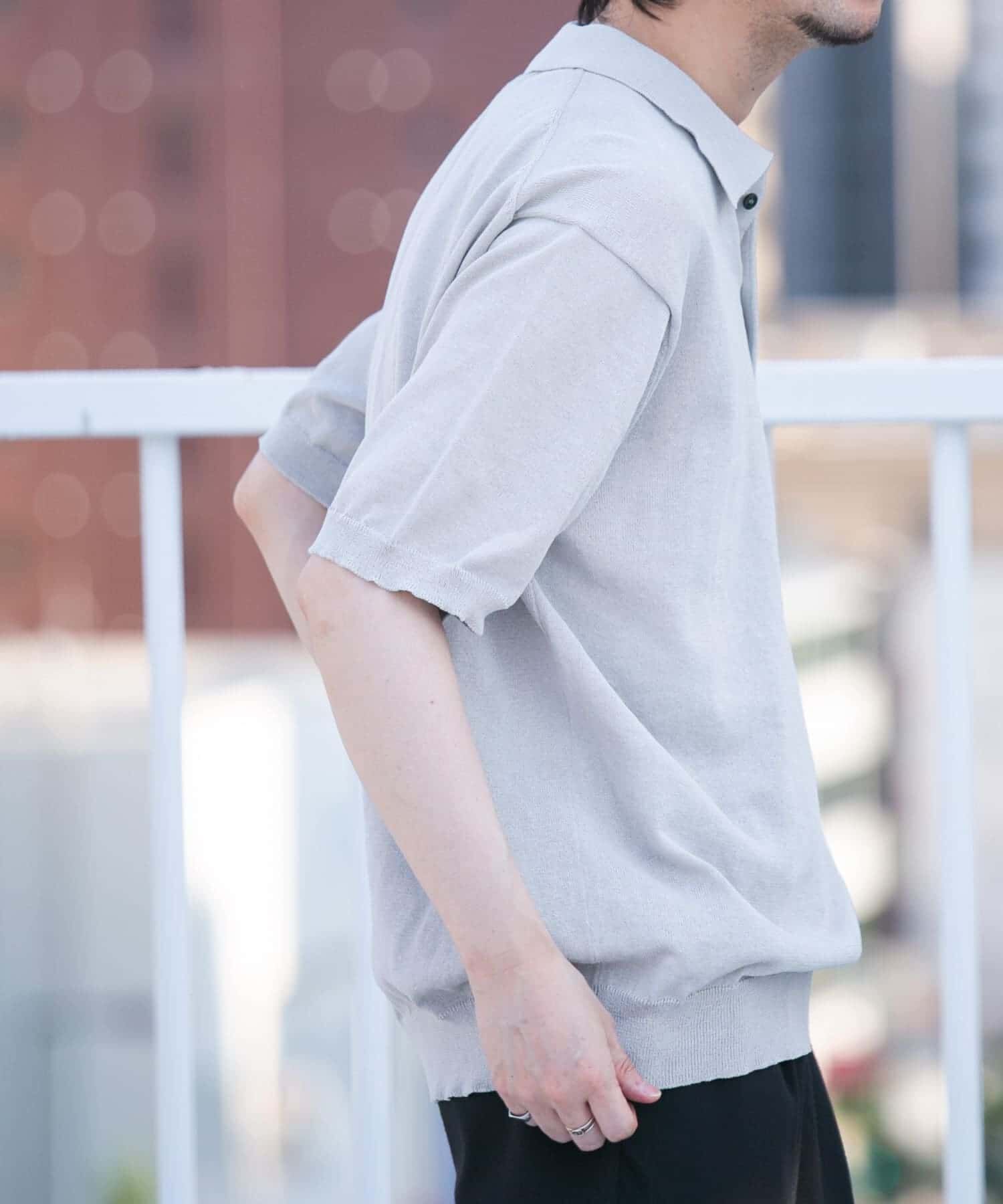 URBAN RESEARCH ROSSO「『UR TECH ひやサラクール』AIRDRYリラックスポロ」|ポロシャツ|