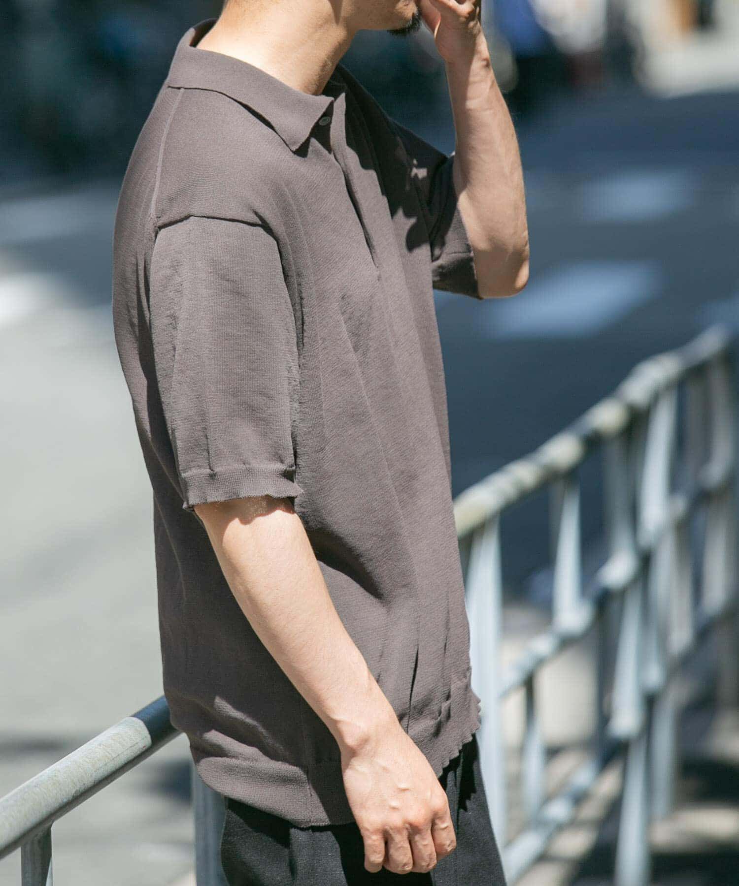 URBAN RESEARCH ROSSO「『UR TECH ひやサラクール』AIRDRYリラックスポロ」|ポロシャツ|