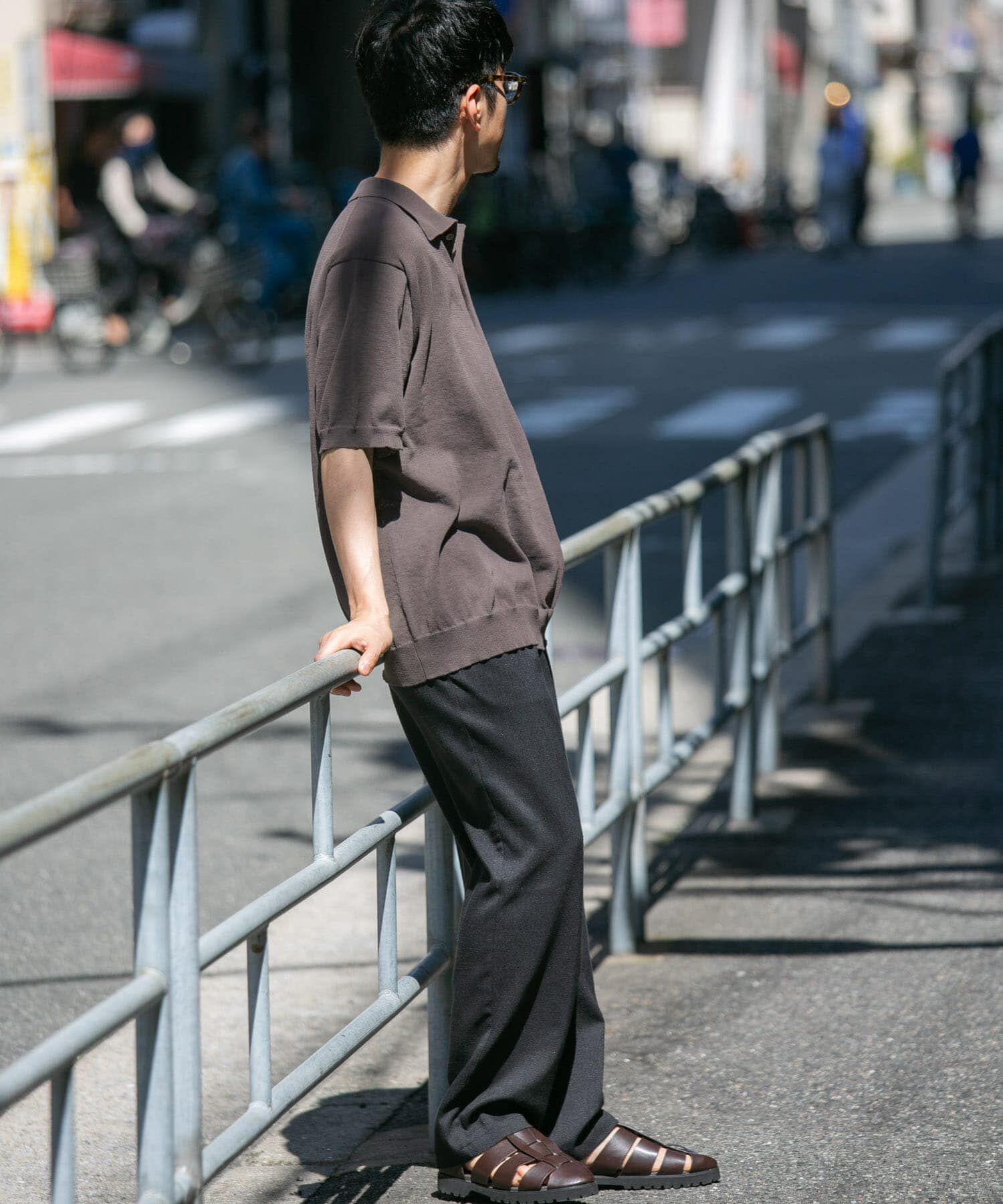 URBAN RESEARCH ROSSO「『UR TECH ひやサラクール』AIRDRYリラックスポロ」|ポロシャツ|