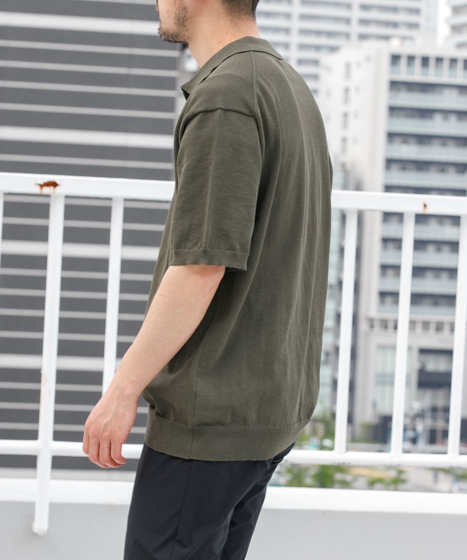 URBAN RESEARCH ROSSO「『UR TECH ひやサラクール』AIRDRYリラックスポロ」|ポロシャツ|