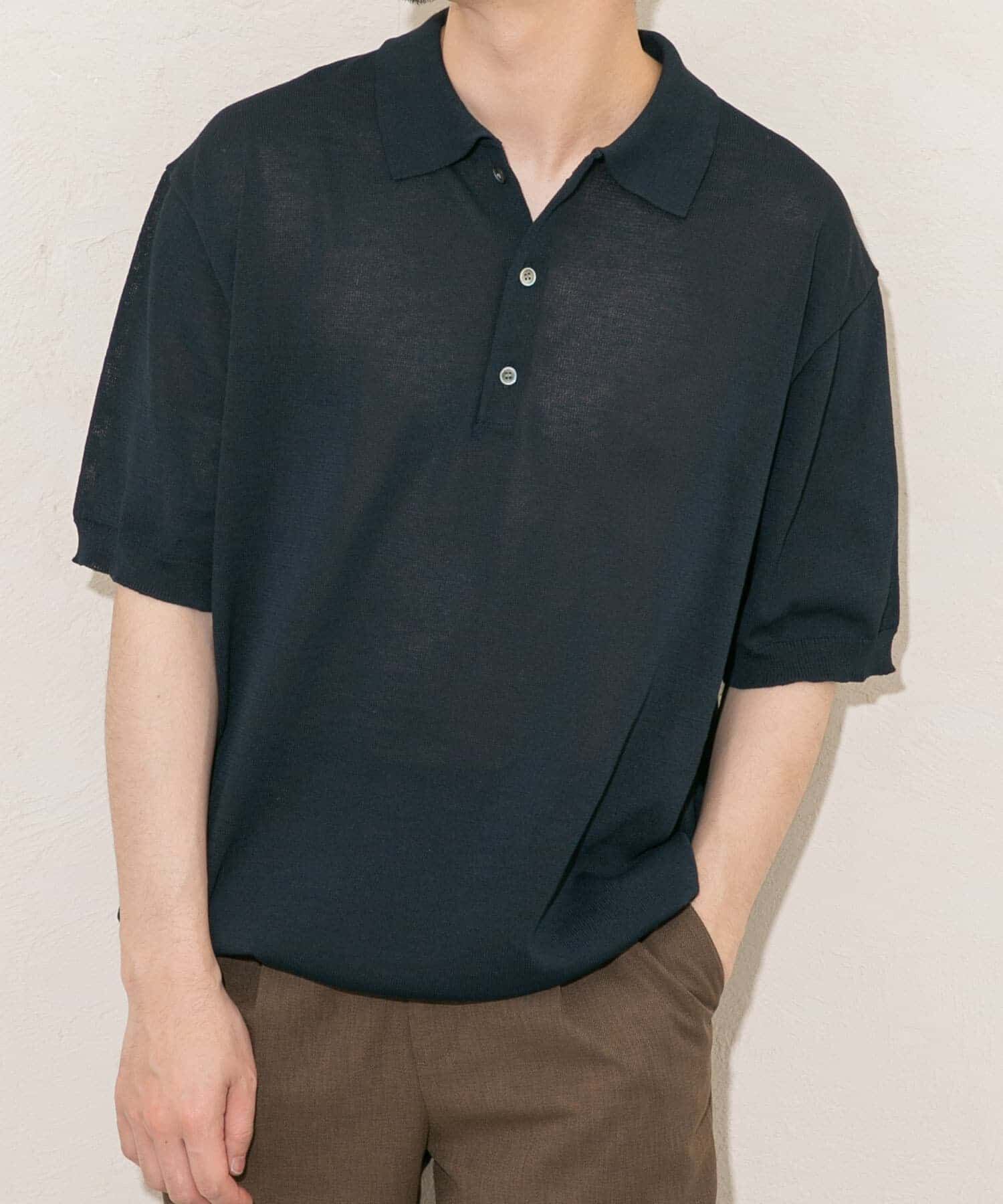 URBAN RESEARCH ROSSO「『UR TECH ひやサラクール』AIRDRYリラックスポロ」|ポロシャツ|