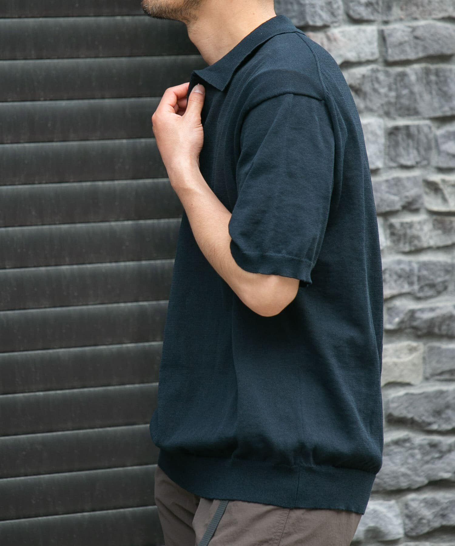 URBAN RESEARCH ROSSO「『UR TECH ひやサラクール』AIRDRYリラックスポロ」|ポロシャツ|