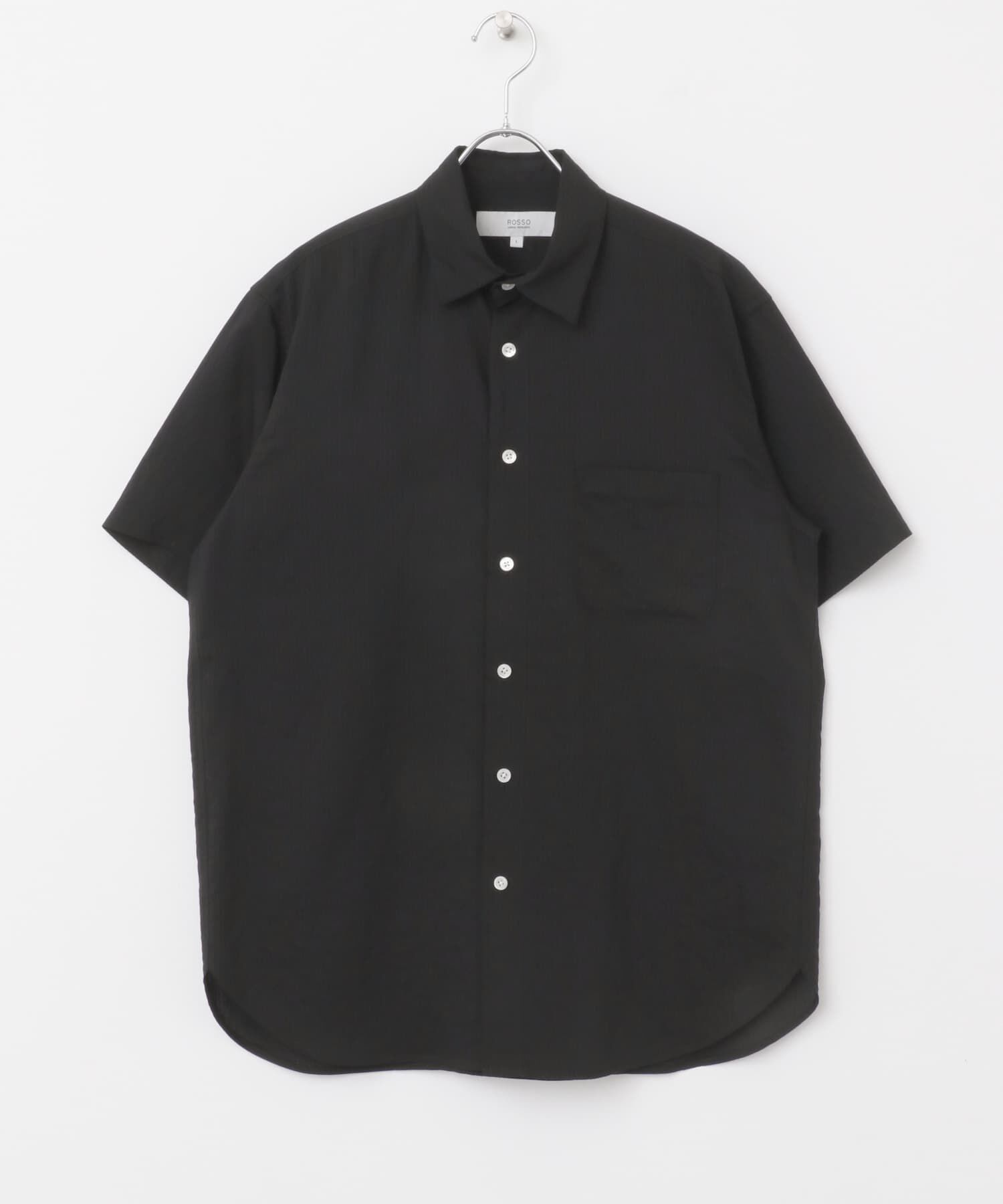 URBAN RESEARCH ROSSO「『WEB限定』『XLサイズあり』ストライプレギュラーカラー半袖シャツ」|シャツ・ブラウス|