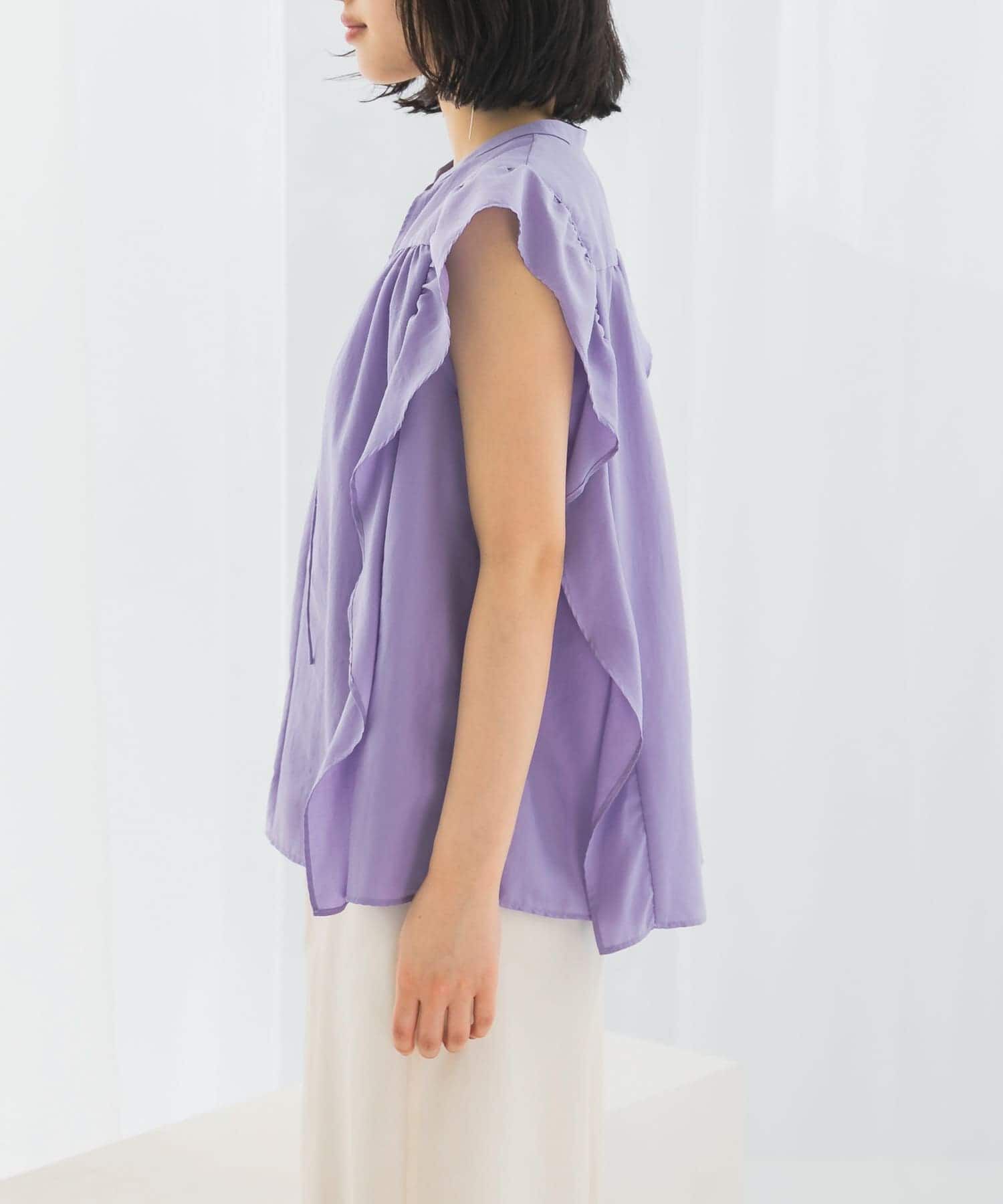 URBAN RESEARCH ROSSO「フリルブラウス」|シャツ・ブラウス|