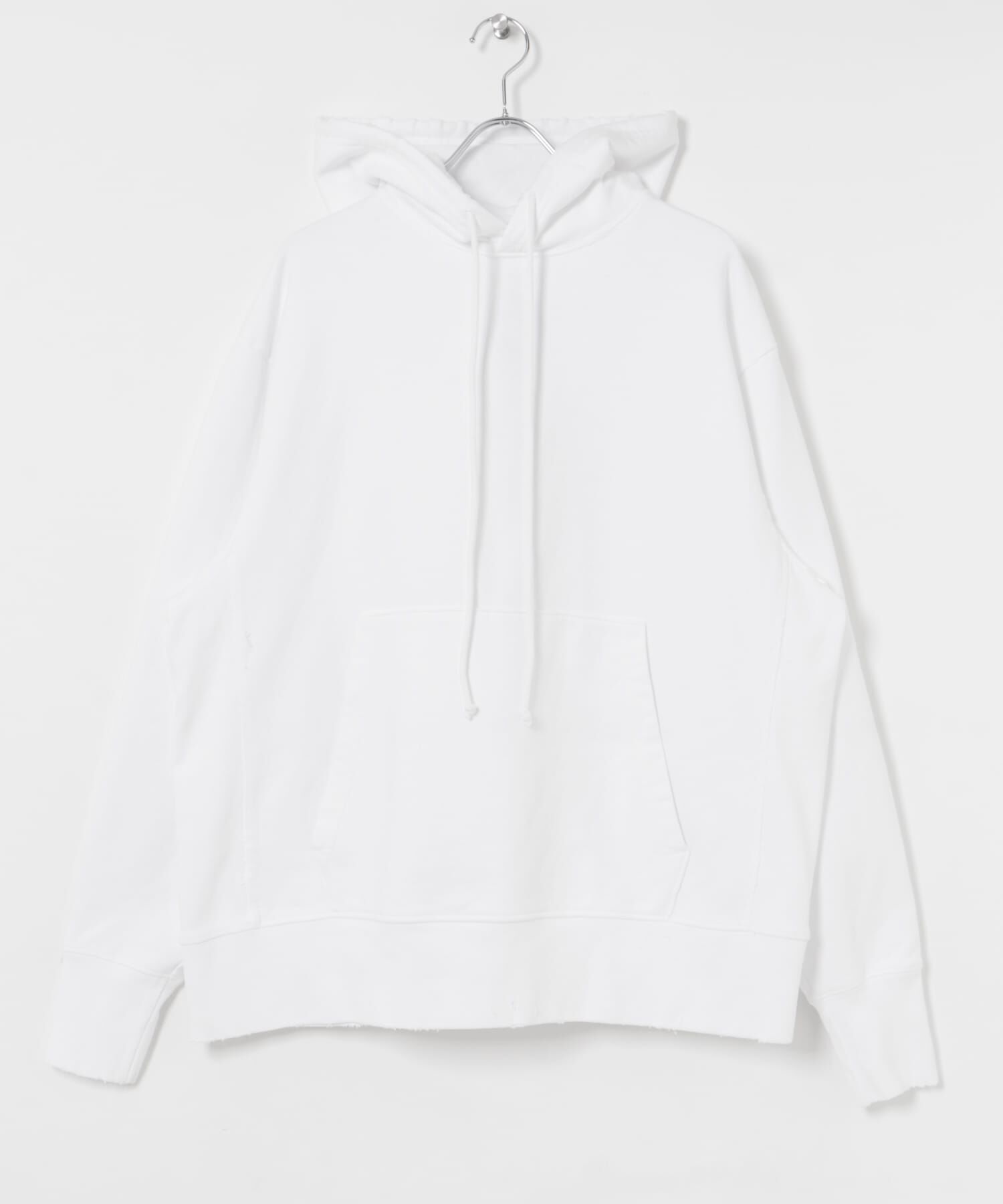 URBAN RESEARCH「FORNIGNER　Made in USA Crashed Hood」|パーカー|ホワイト