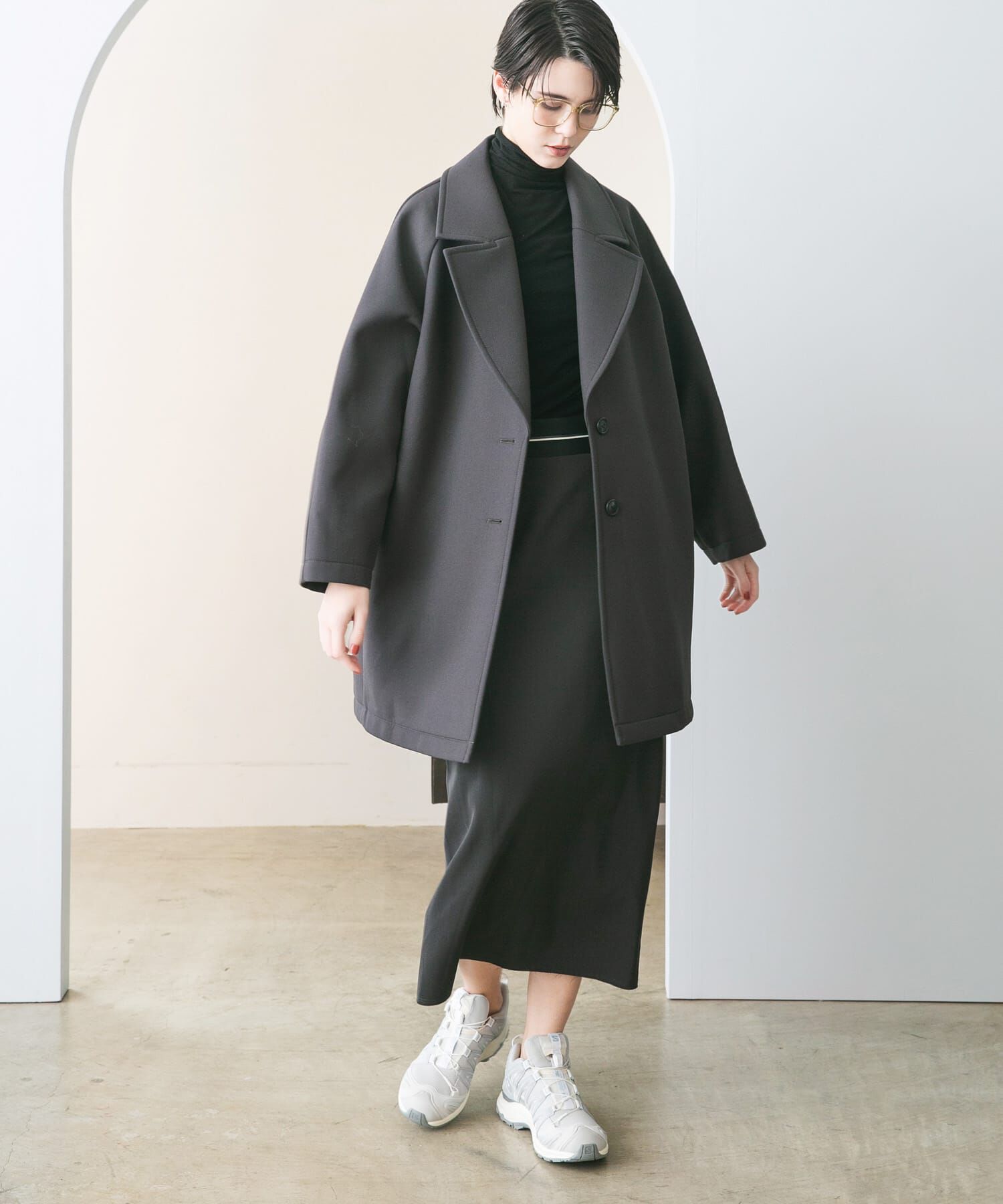 URBAN RESEARCH「ボンディングチェスターコート」|チェスターコート|