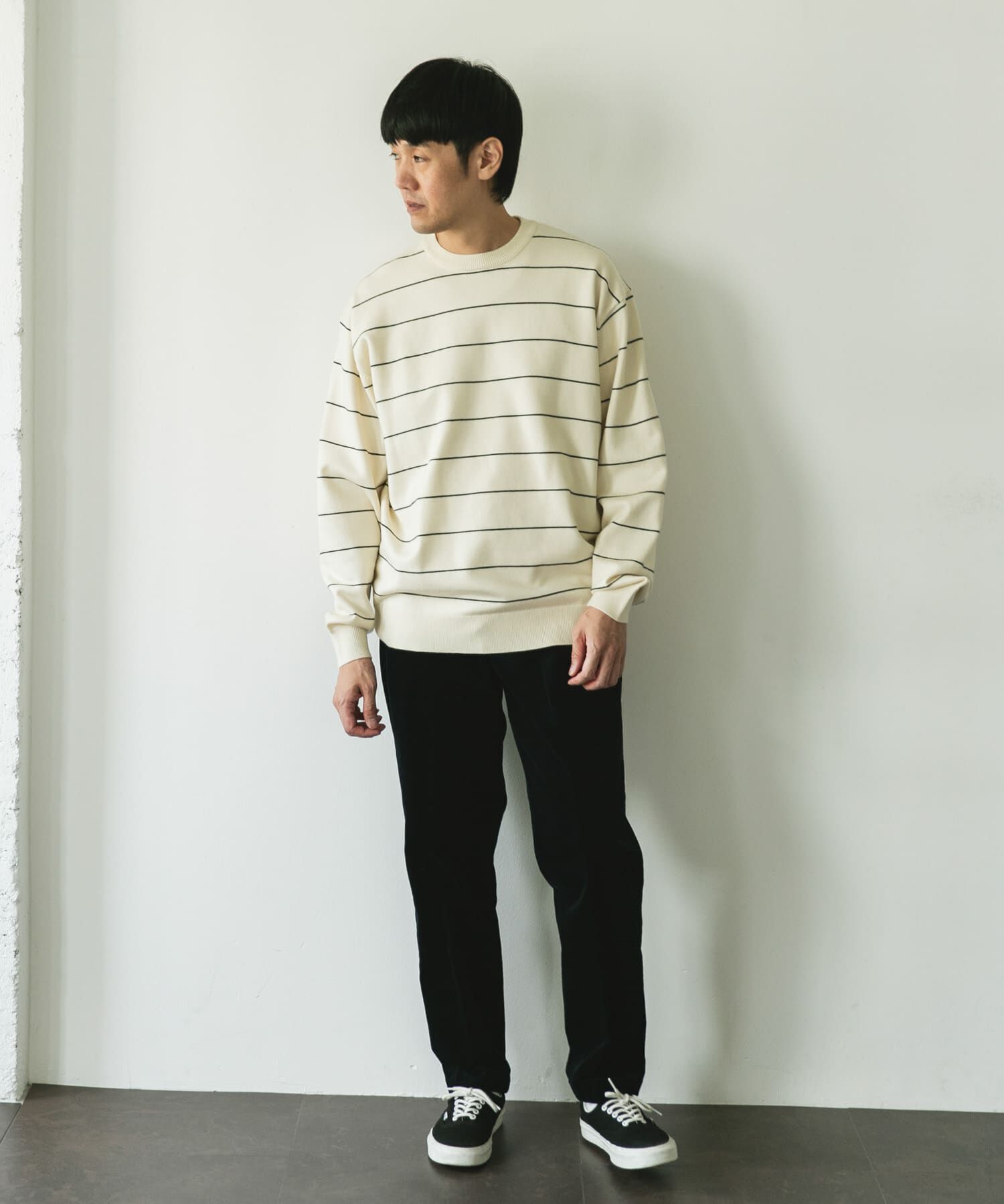 URBAN RESEARCH DOORS「『仁村紗和さん着用』『UR TECH 200日ニット』クルーネック」|ニット・セーター|